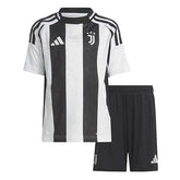 Kit Infantil Juventus I - 2024/25 Preto e Branco
