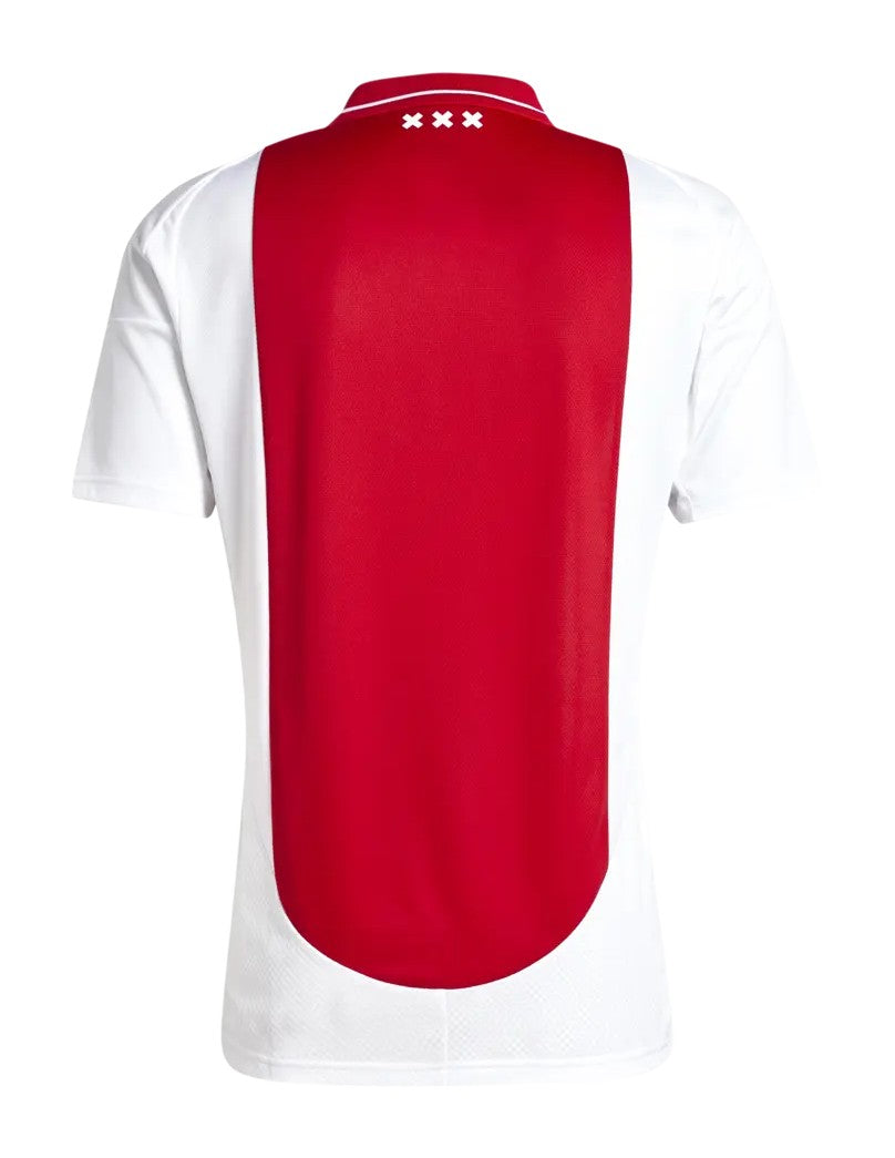 Camisa Ajax I - 2024/25 Vermelha e Branca