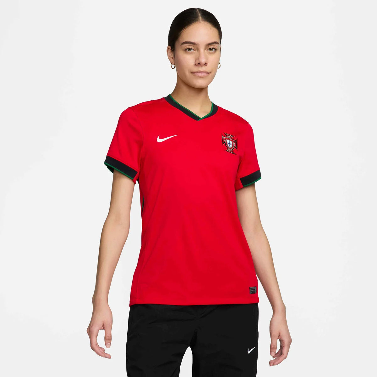 Camisa Feminina Portugal I - 2024/25 Vermelha