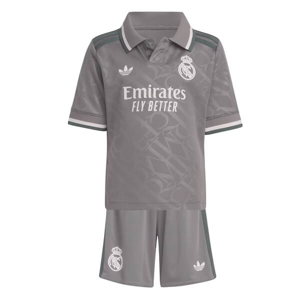 Kit Adidas Real Madrid III - 2024/25 Infantil