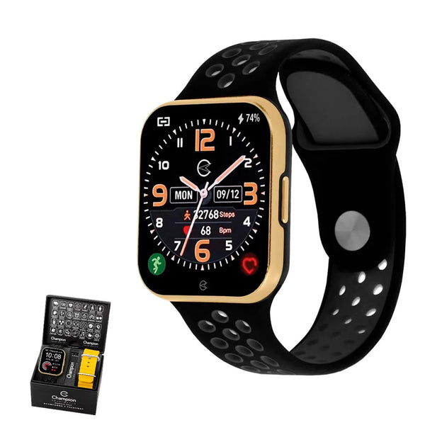 Relógio Unissex Smartwatch Champion Dourado
