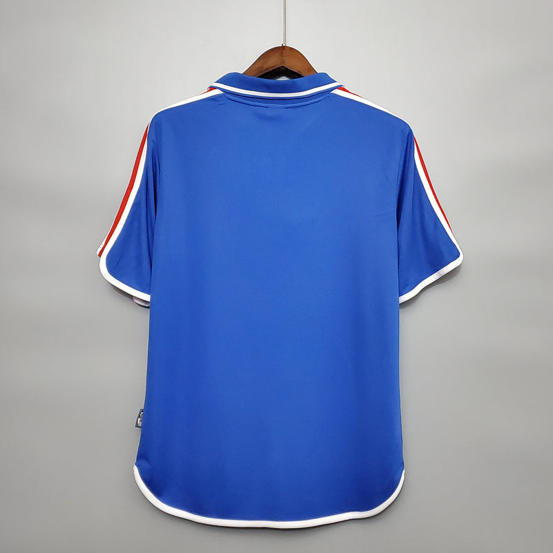 Camisa Adidas França I - 2000 Retrô