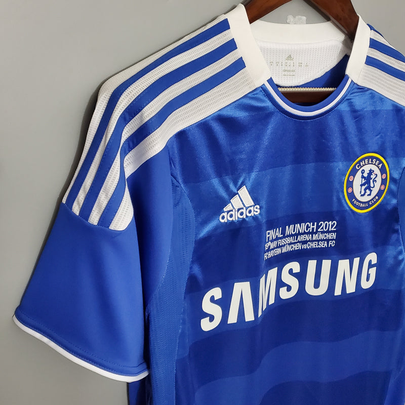 Camisa Adidas Chelsea I - 2012 Retrõ Champions League
