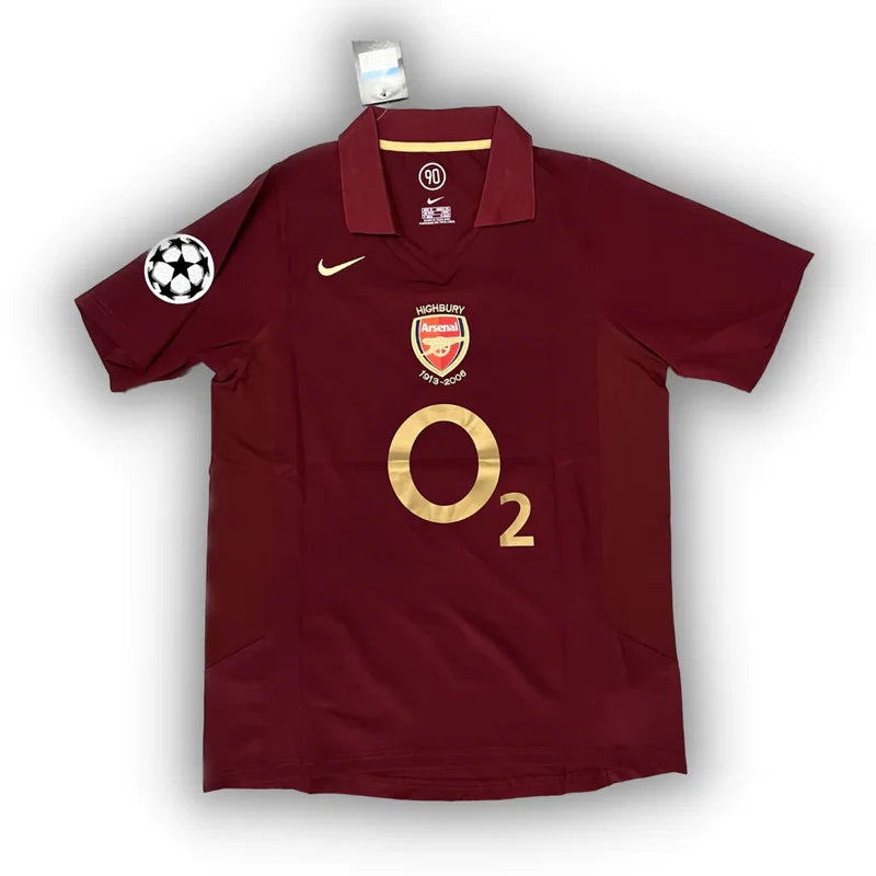 Camisa Nike Arsenal I - 2006 Retrô