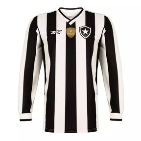 Camisa Manga Longa Botafogo I - 2024/25 Branca e Preta