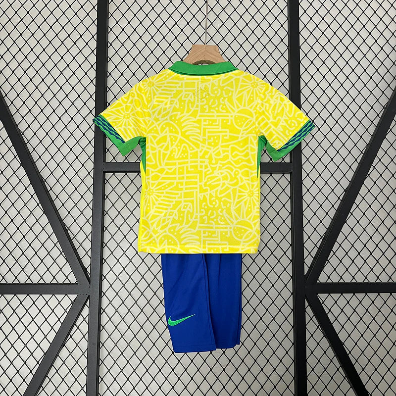 Kit Nike Brasil I - 2024/25 Infantil Copa América