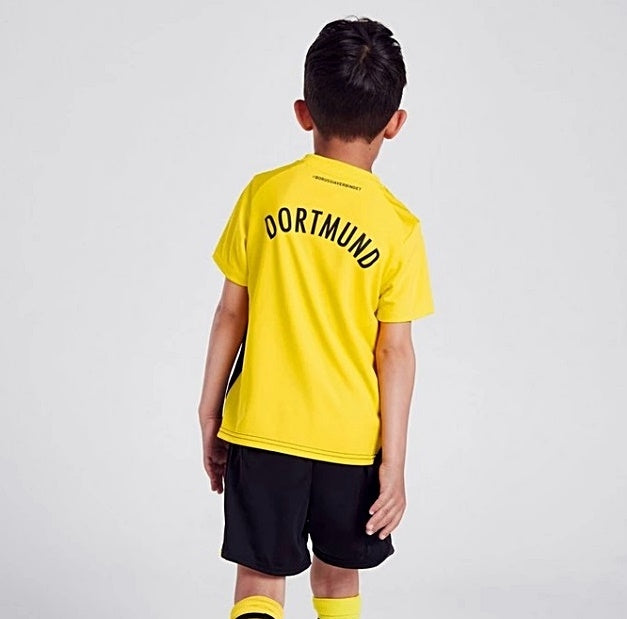 Kit Puma Borussia Dortmund I - 2023/24 Infantil