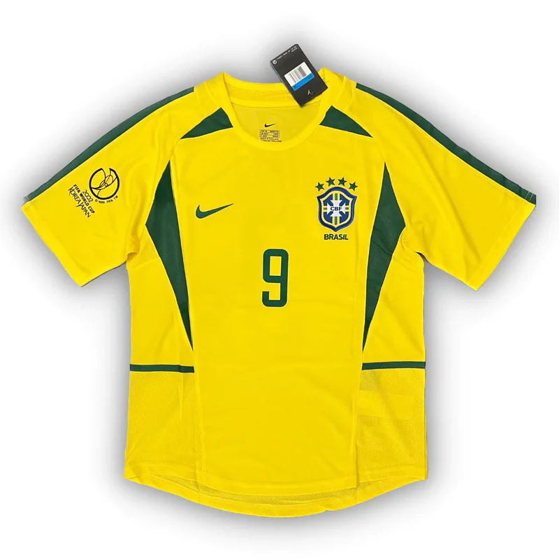 Camisa Nike Brasil I - 2002 Copa do Mundo