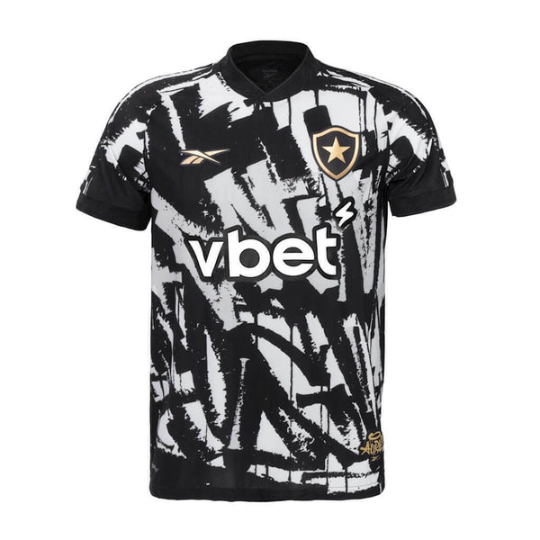 Camisa Botafogo 4th - 2025/26 Preta e Branca