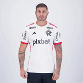 Camisa Com patrocínios Flamengo II - 2024/25 Branca