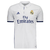 Camisa Real Madrid I - 2016/17 Retrô Branca