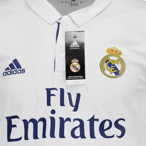 Camisa Real Madrid I - 2016/17 Retrô Branca