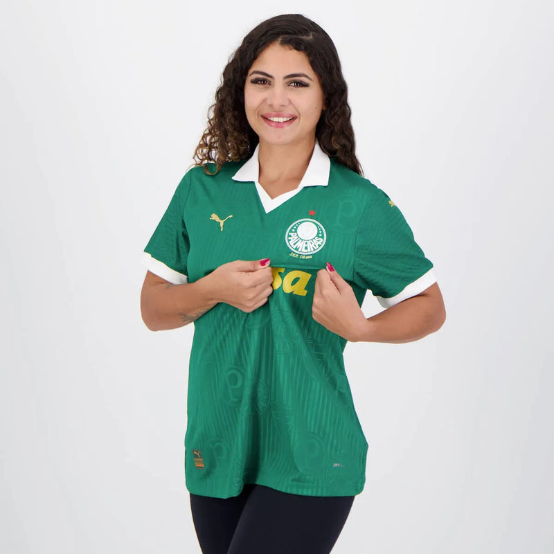 Pré Venda Camisa Puma Palmeiras I - 2024/25 Feminina