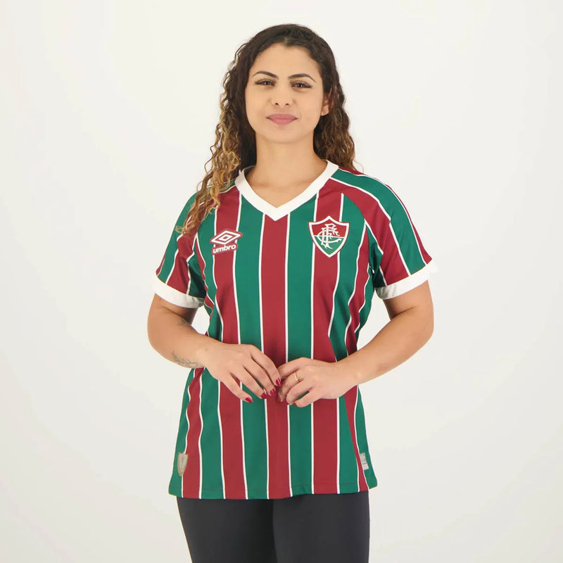 Camisa Umbro Fluminense I - 2023/24 Feminina