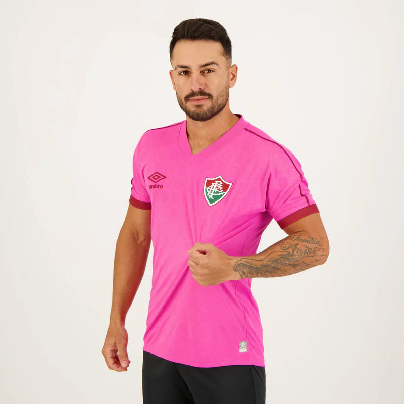 Camisa Umbro Fluminense Outubro Rosa - 2023/24