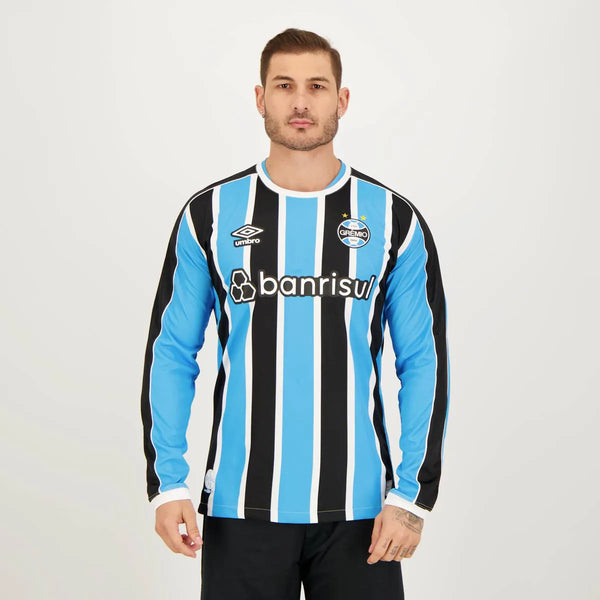 Camisa Umbro Grêmio I - 2023/24 Manga Longa