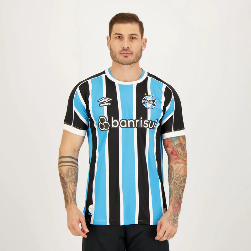 Camisa Umbro Grêmio I - 2023/24 - Suárez (9)