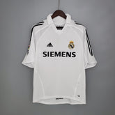 Camisa Real Madrid I - 2005/06 Retrô Branca