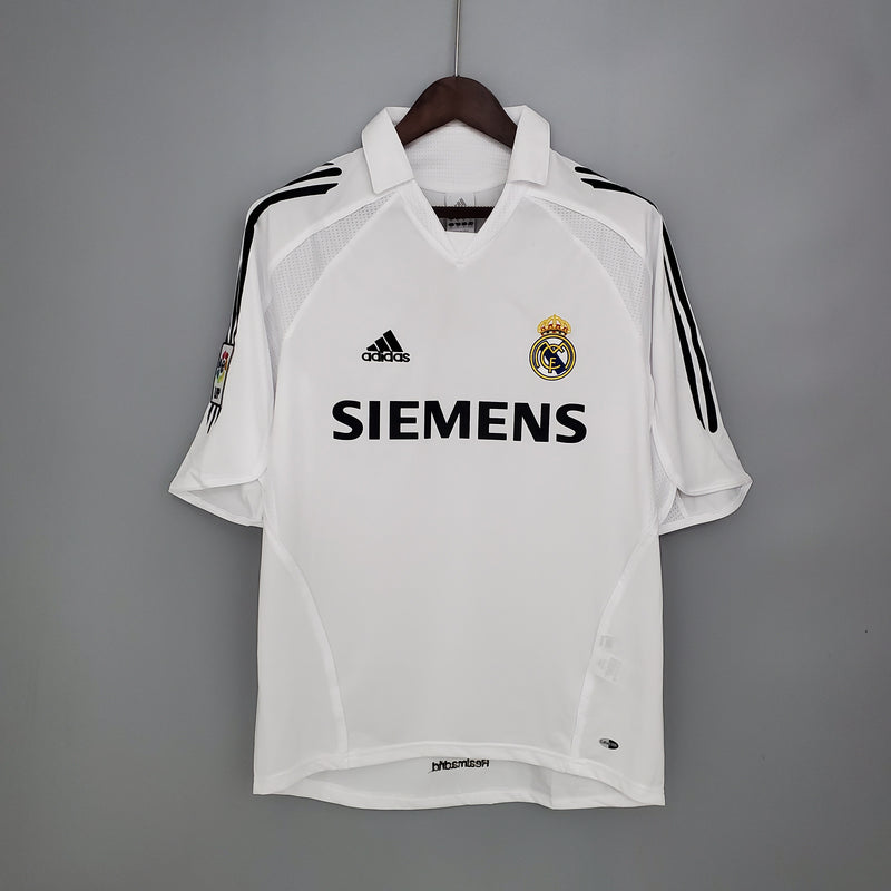Camisa Adidas Real Madrid I - 2005/06 Retrô