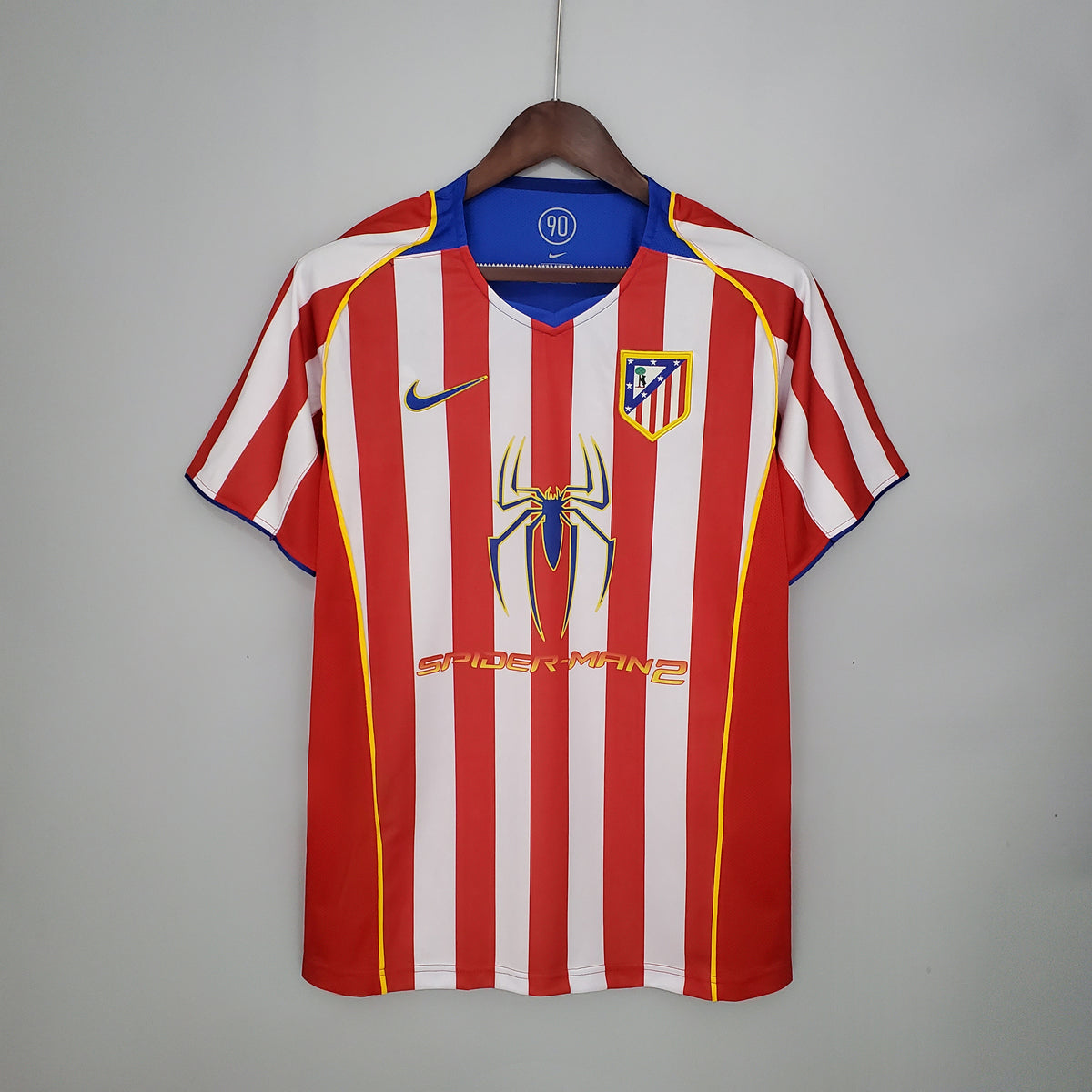 Camisa Atlético de Madrid I - 2004/05 Retrô