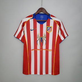 Camisa Atlético de Madrid I - 2004/05 Retrô