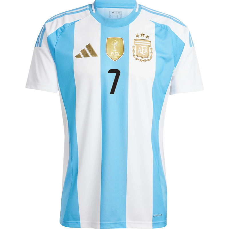 Camisa Adidas Argentina I - 2024/25 - De Paul (7)