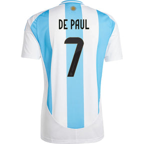Camisa Argentina I - 2024/25 - De Paul N° 7