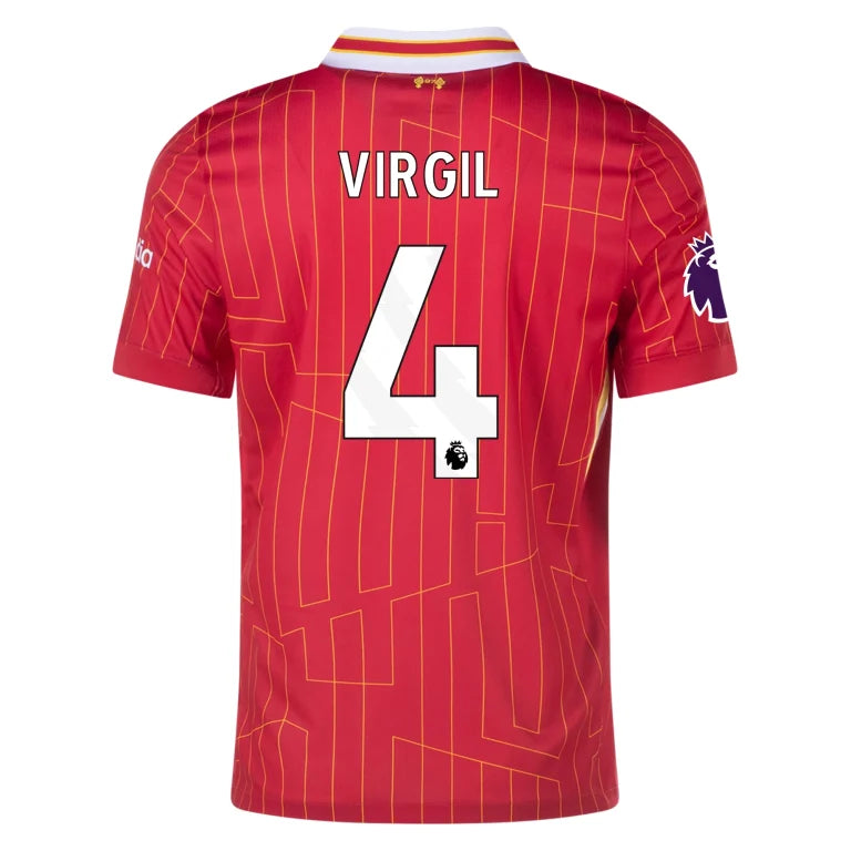 Camisa Nike Liverpool I - 2024/25 - Van Dijk (Virgil 4)