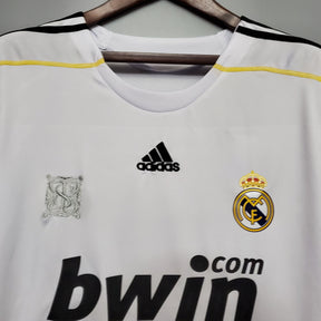 Camisa Real Madrid I - 2009/10 Retrô Branca