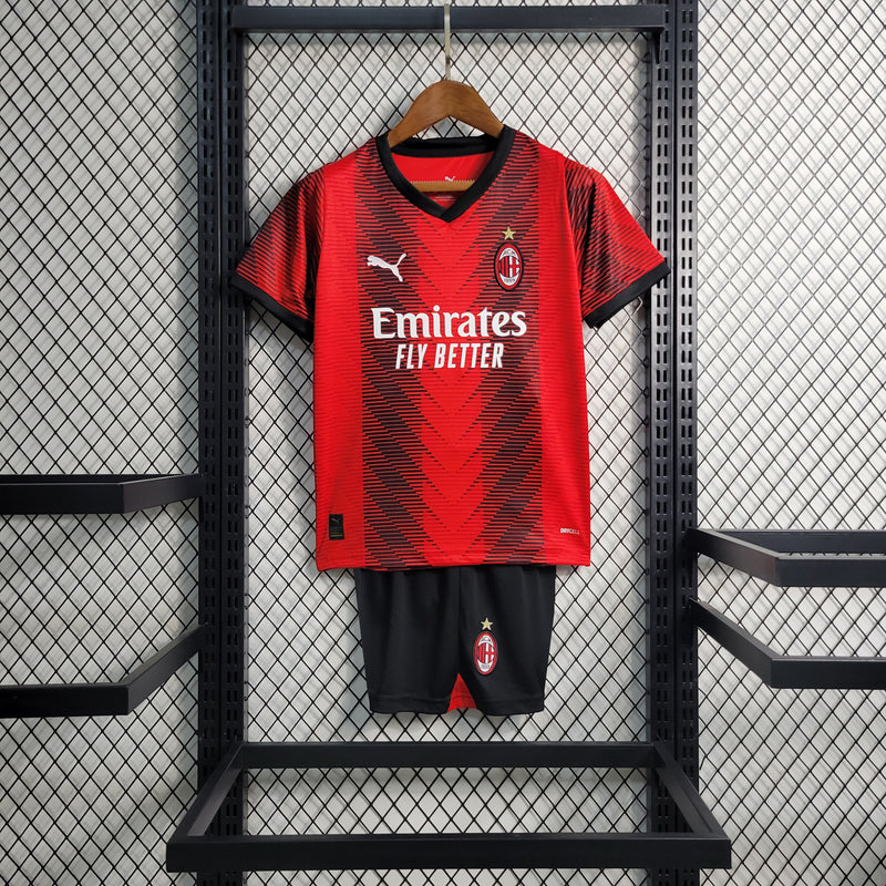 Kit Adidas Milan I - 2023/24 Infantil