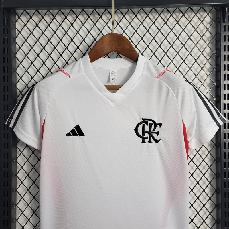 Kit Adidas Flamengo Treino - 2023/24 Infantil
