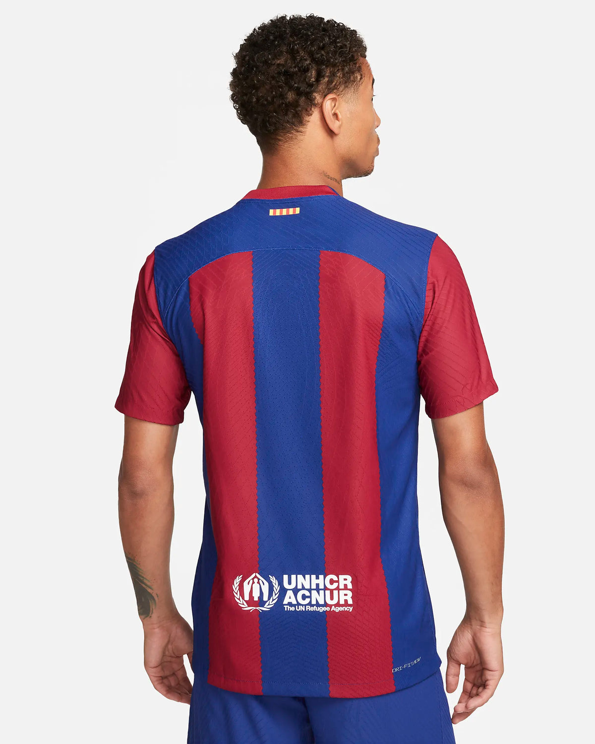 Camisa Barcelona I - 2023/24 Azul e Vermelha