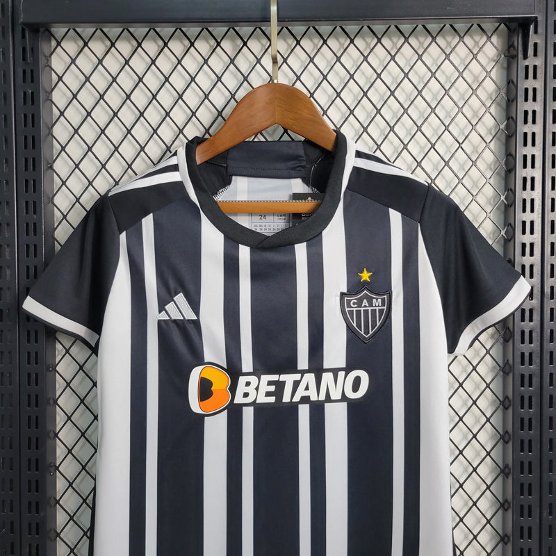 Kit Adidas Atlético Mineiro I - 2023/24 Infantil