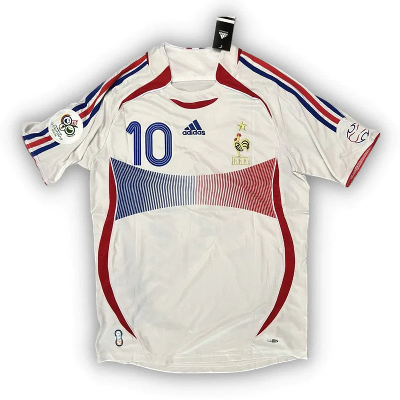 Camisa Adidas França I - 2006 Retrô