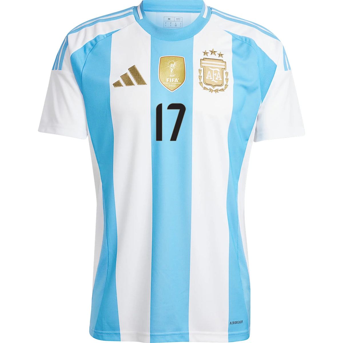 Camisa Argentina I - 2024/25 Garnacho N° 17