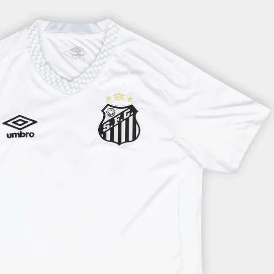 Camisa Neymar Santos I - 2025/26 Branca