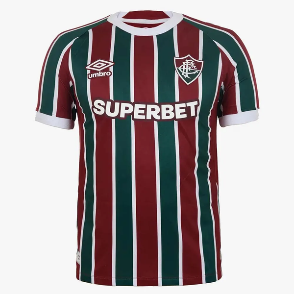 Camisa Fluminense I - 2025/26 Vinho e Verde