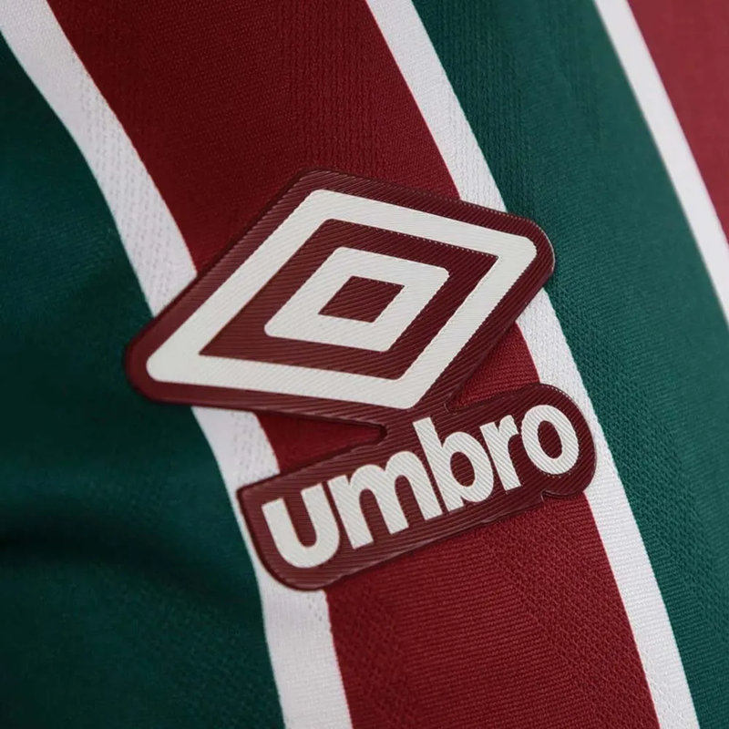 Camisa Fluminense I - 2025/26 Vinho e Verde