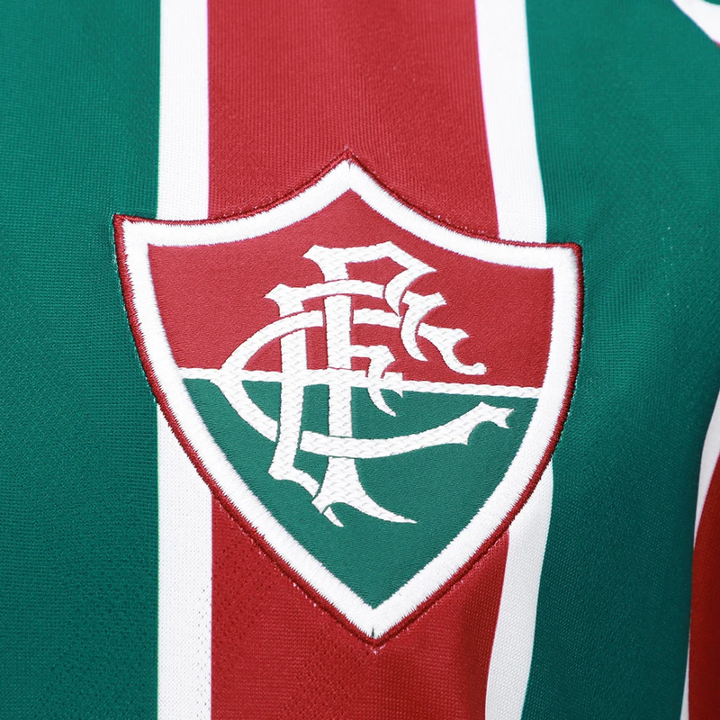 Camisa Fluminense Feminina I - 2025/26 Vinho e Verde
