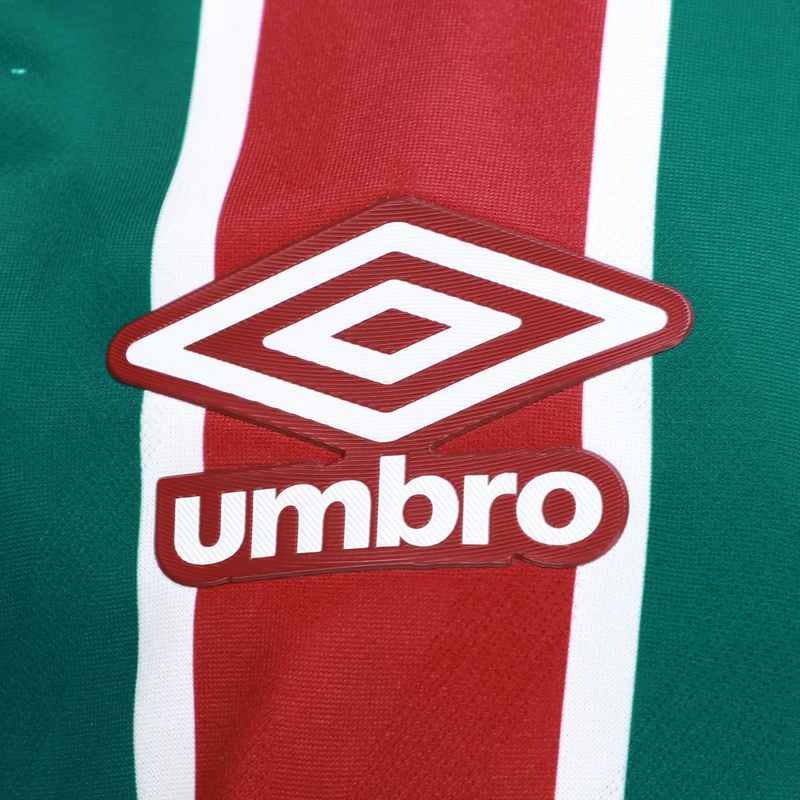 Camisa Fluminense Feminina I - 2025/26 Vinho e Verde
