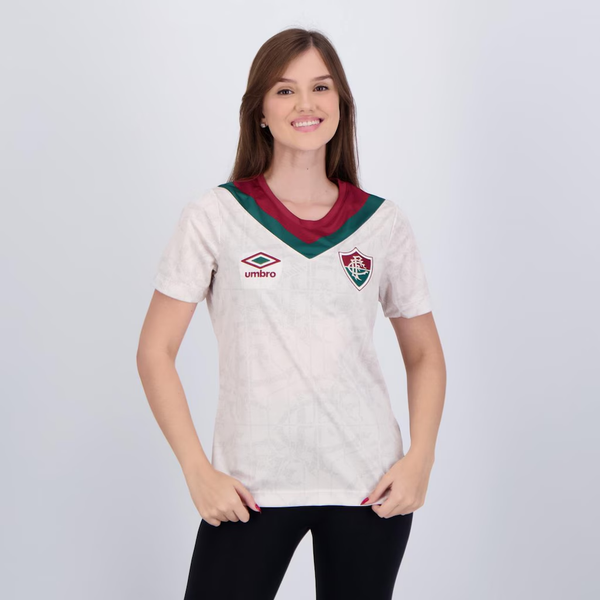 Camisa Fluminense Feminina III - 2025/26 Branca
