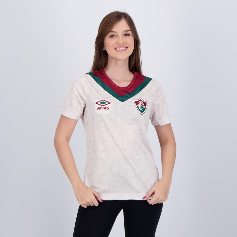 Camisa Fluminense Feminina III - 2025/26 Branca