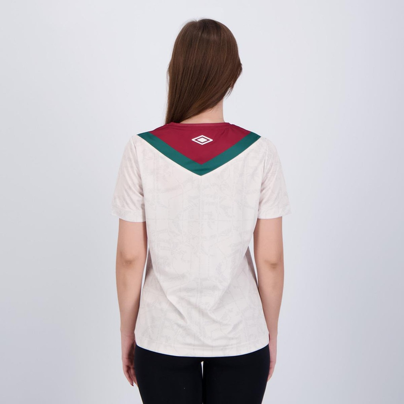 Camisa Fluminense Feminina III - 2025/26 Branca