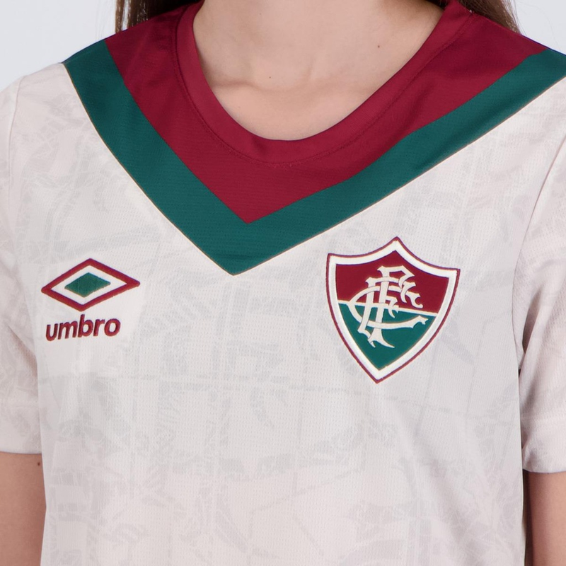 Camisa Fluminense Feminina III - 2025/26 Branca