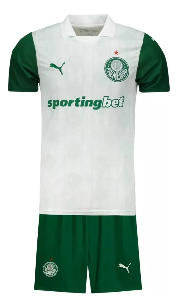 Kit Palmeiras Infantil II - 2025/26 Branco