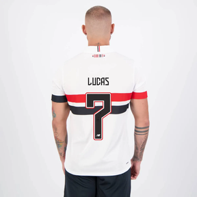 Camisa São Paulo I Masculina - 2024/25 - Lucas N° 7