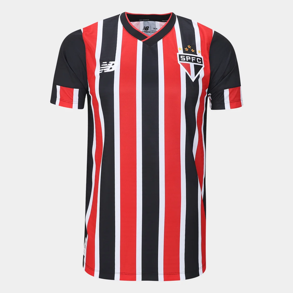 Camisa São Paulo II - 2024/25 Vermelha e Preta