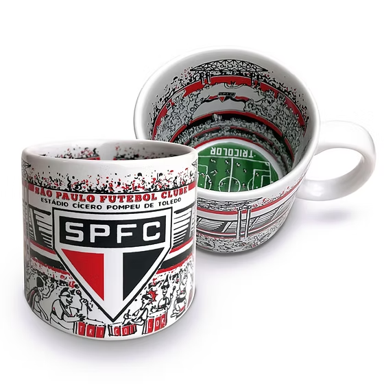 Caneca São Paulo Estádio - Branca