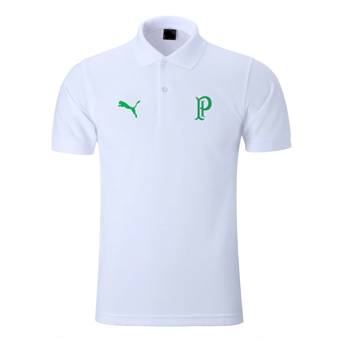 Camisa Polo Palmeiras Retrô - Branca