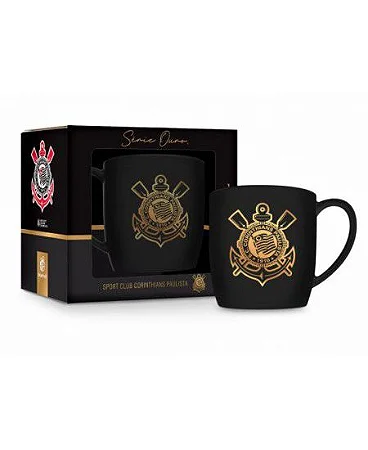 Caneca Corinthians - Preta